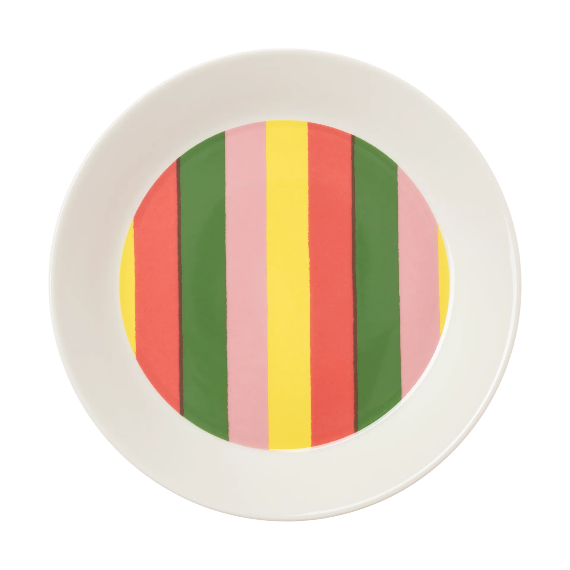 Vuokko plate Ø22 cm, Small 4-strip Arabia