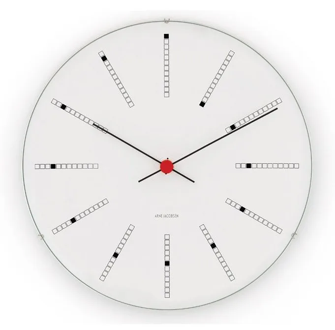 Arne Jacobsen Bankers wall clock - Ø 290 mm - Arne Jacobsen Clocks