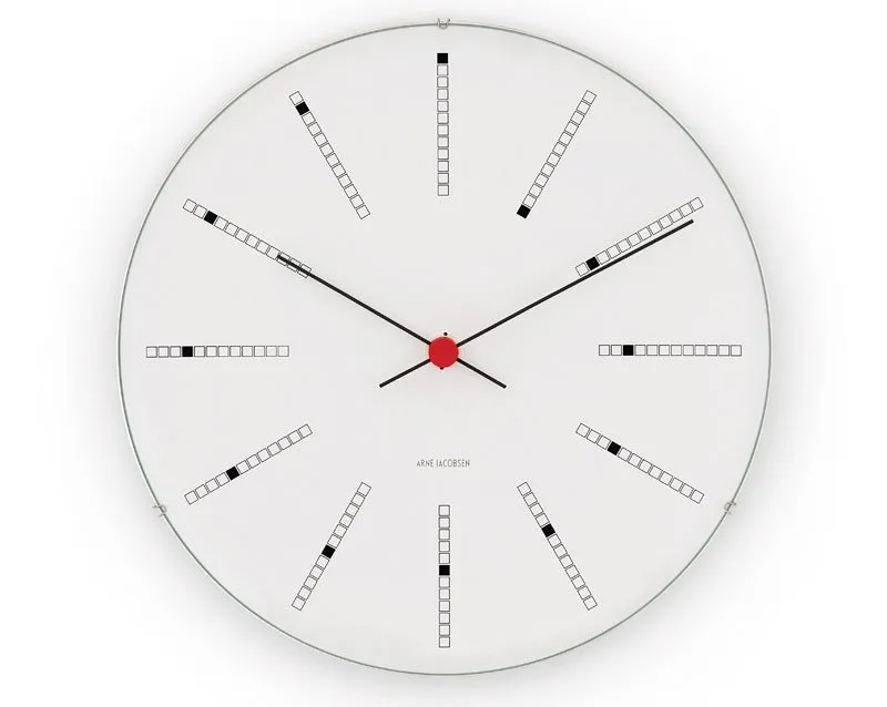 Arne Jacobsen Bankers wall clock, Ø 480 mm Arne Jacobsen Clocks