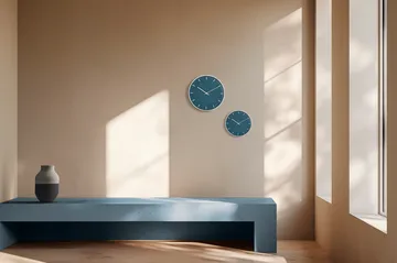Arne Jacobsen City Hall - Blue, Ø29 cm - Arne Jacobsen Clocks
