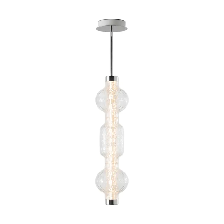 Alambicco vertical pendant lamp - 3 glass domes - Artemide