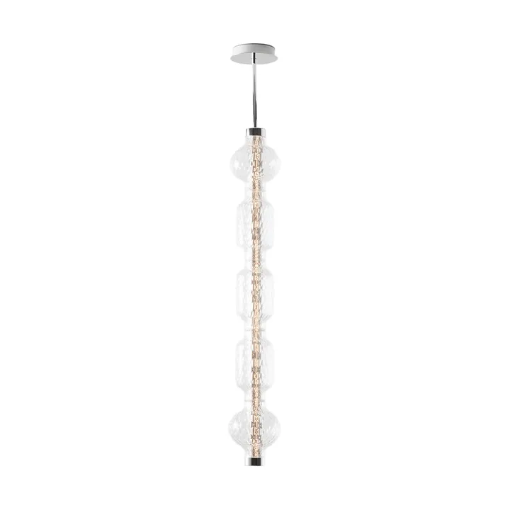 Alambicco vertical pendant lamp - 5 glass domes - Artemide