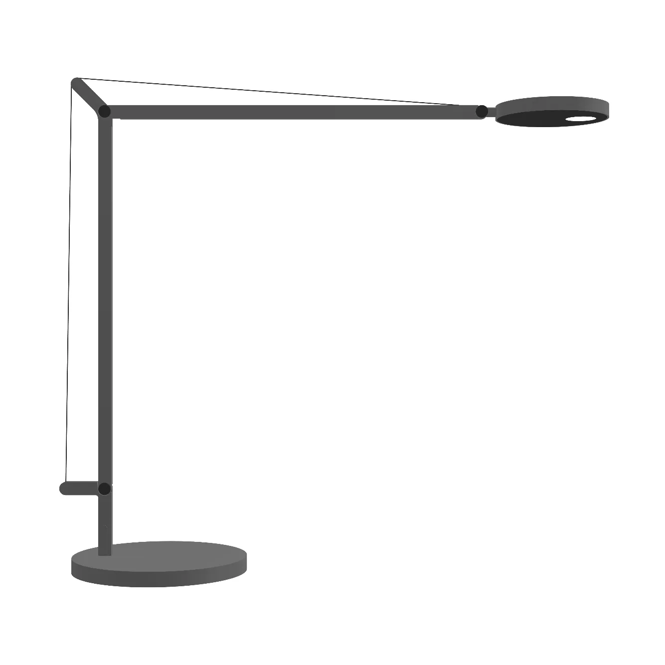 Demetra table lamp - Anthracite grey,  Artemide