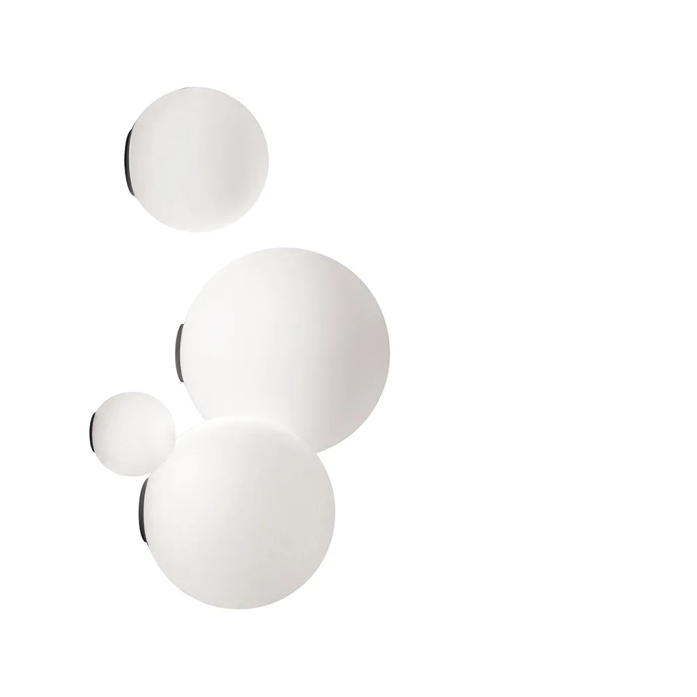 Dioscuri wall and ceiling lamp, White, 14cm Artemide