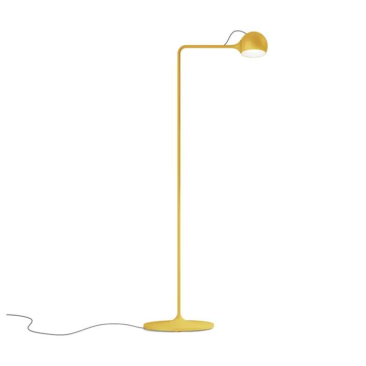 Ixa Reading Floor Lamp - Yellow - Artemide