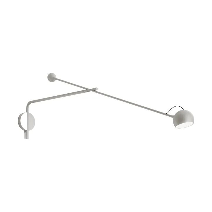 Ixa wall lamp L - White-grey - Artemide