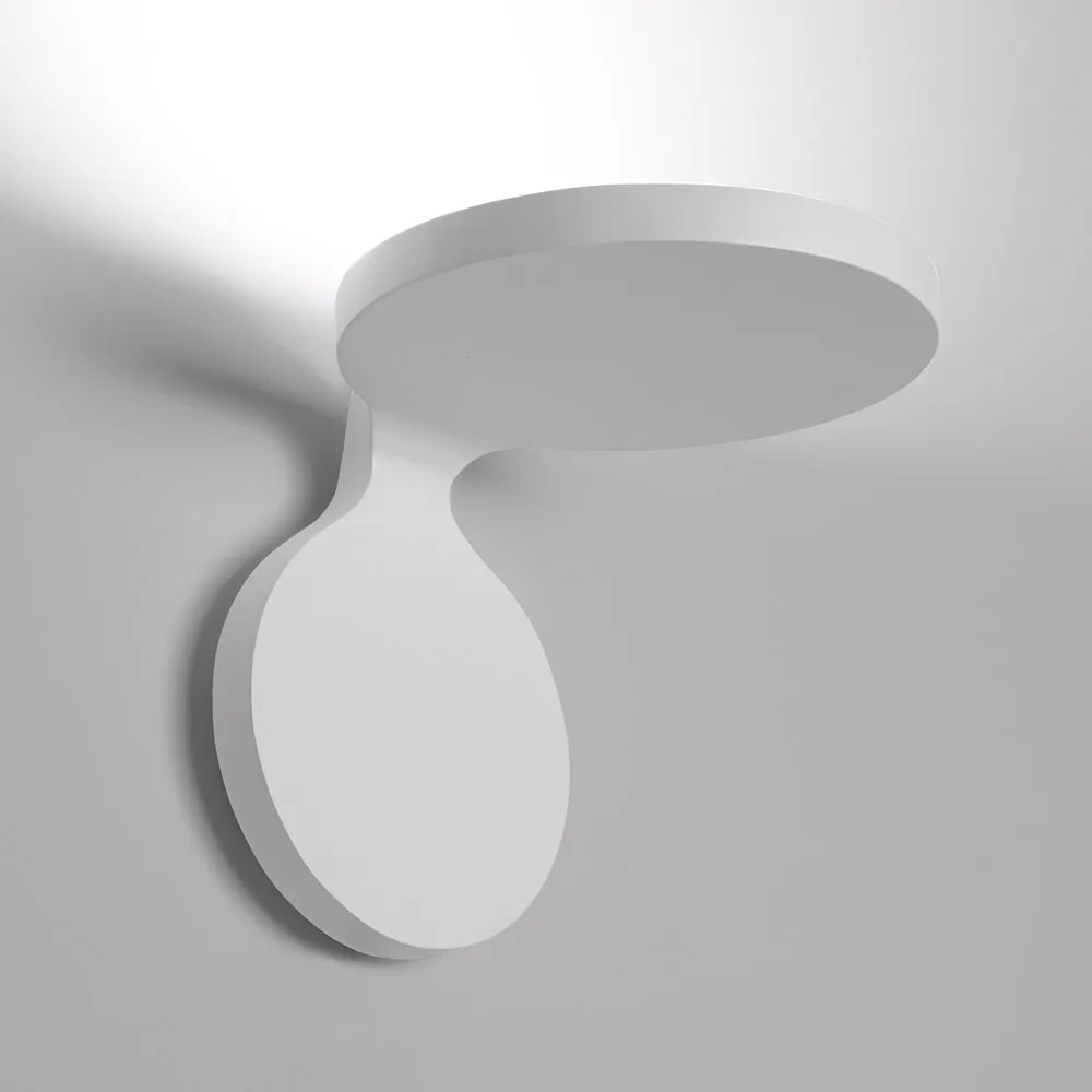 Rea wall lamp, White, large Artemide