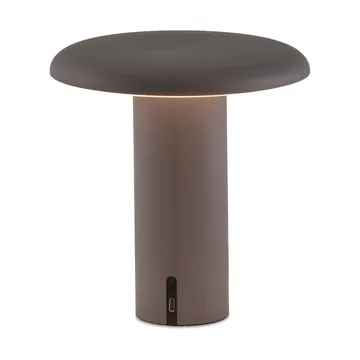 Takku portable table lamp 19 cm - Anodized grey - Artemide