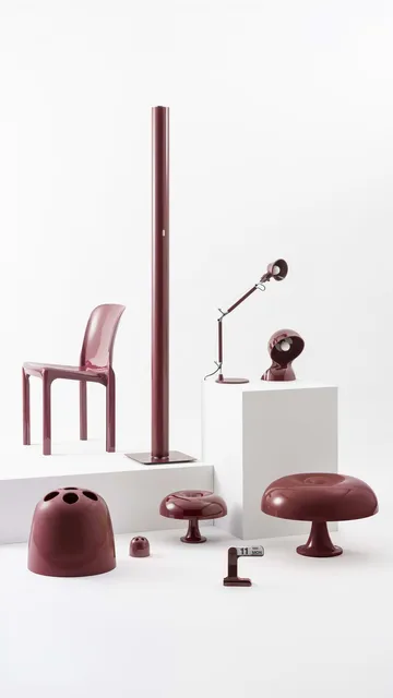 Timor perpetual calendar - Ruby red - Artemide