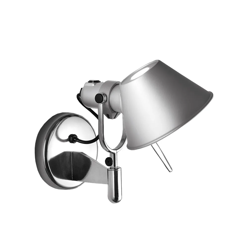 Tolomeo Faretto wall lamp, Aluminium, with on-off button Artemide