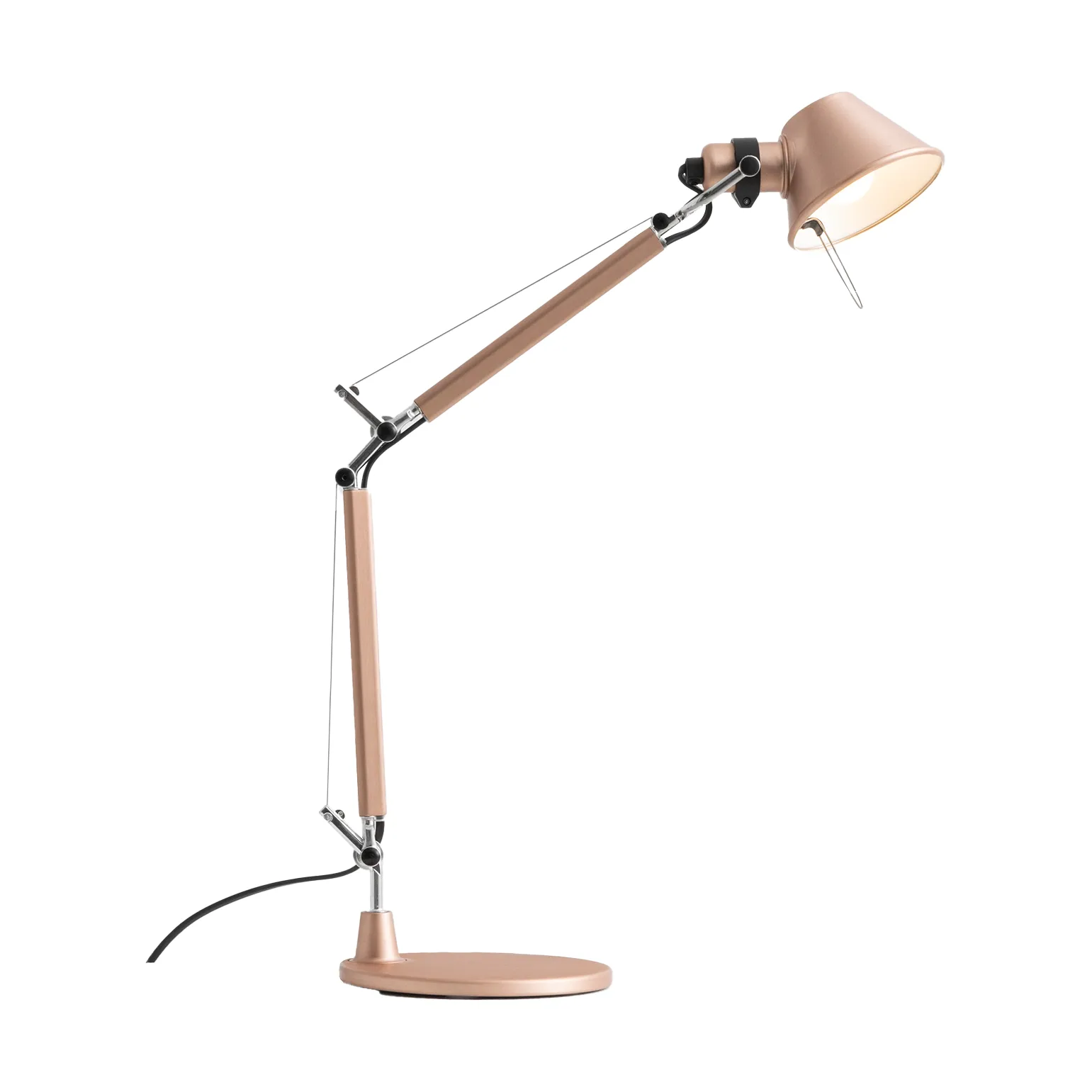 Tolomeo Micro Special Edition table lamp, Copper Artemide