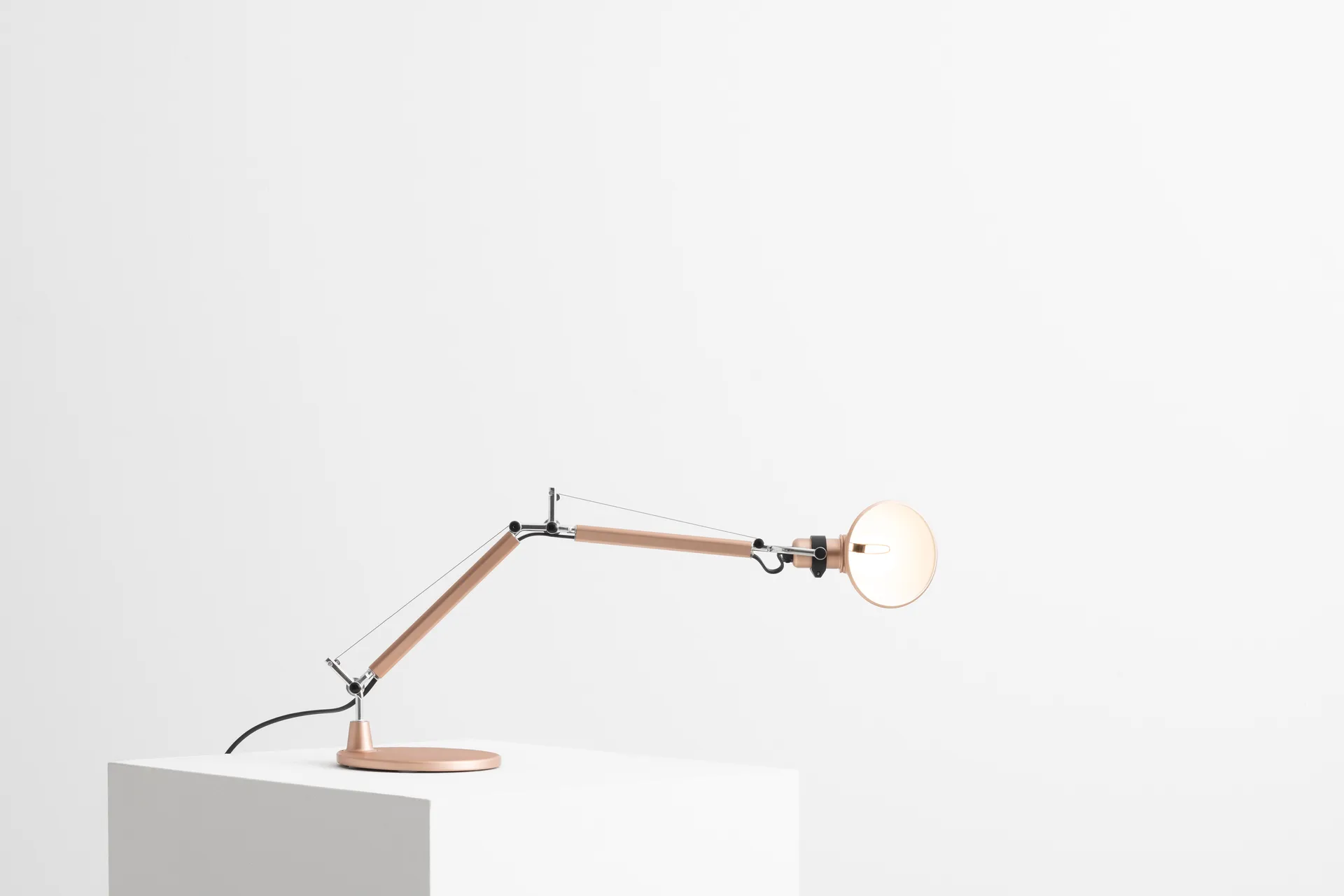 Tolomeo Micro Special Edition table lamp, Copper Artemide