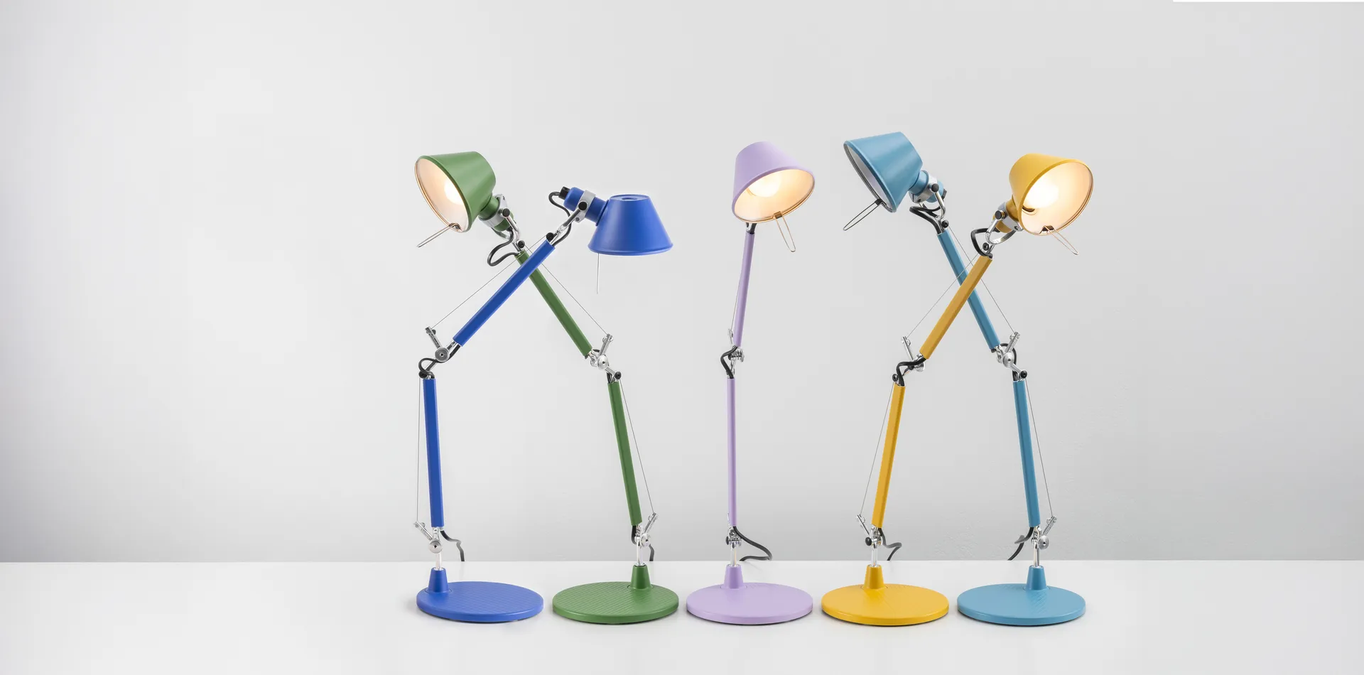 Tolomeo micro table lamp, Green Artemide