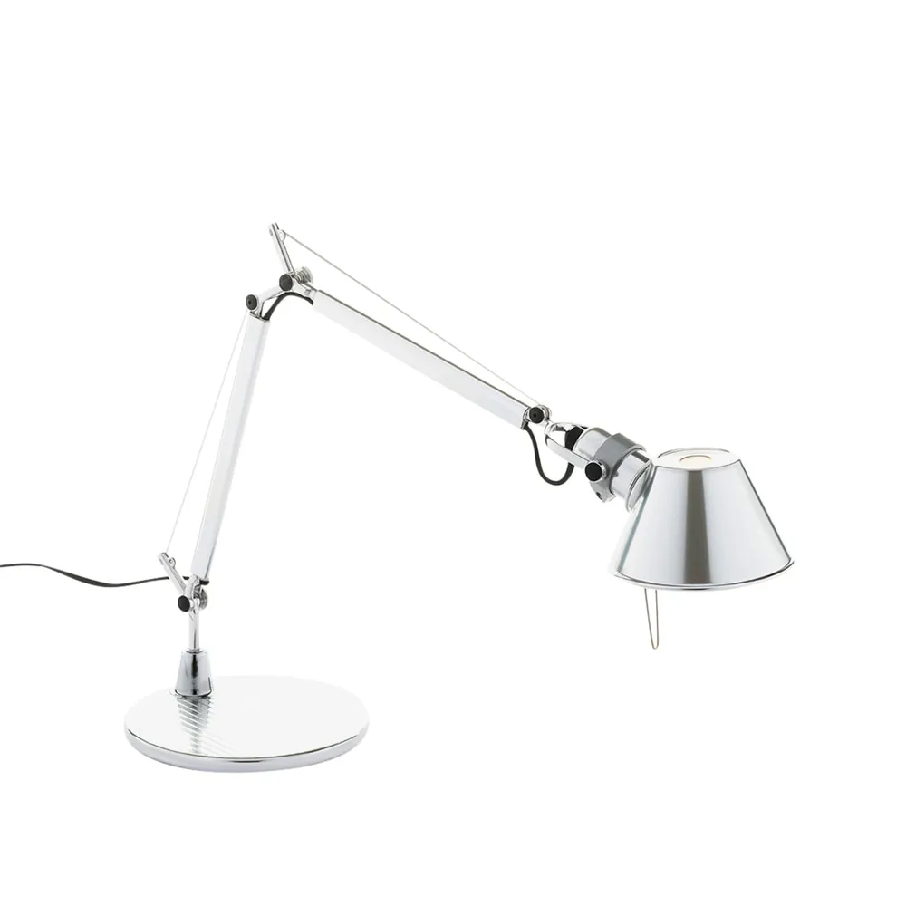 Tolomeo micro table lamp, Polished aluminium Artemide