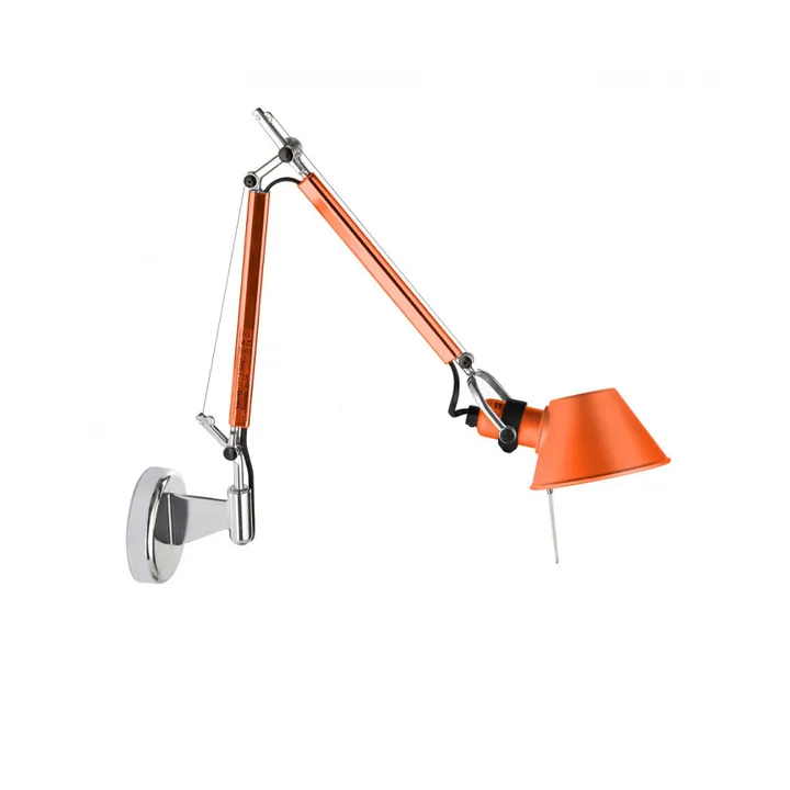 Tolomeo Micro wall lamp - Anodized orange - Artemide