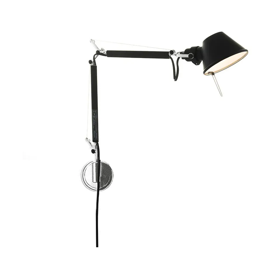 Tolomeo Micro wall lamp - Black,  Artemide