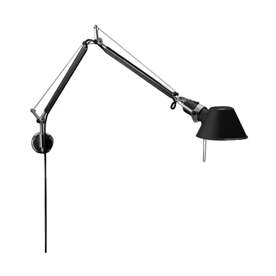 Tolomeo Mini wall lamp - Black,  Artemide