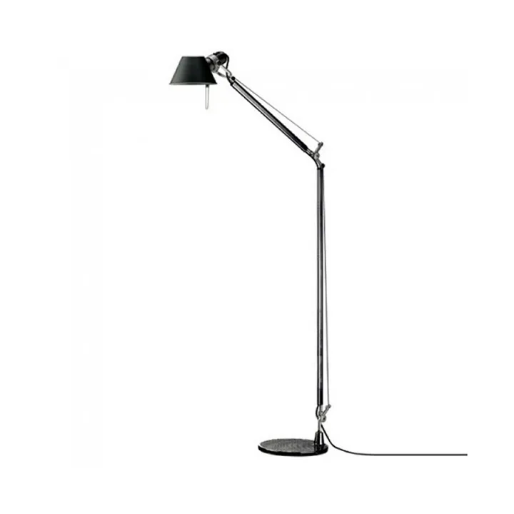 Tolomeo Reading floor lamp E27 - Black - Artemide