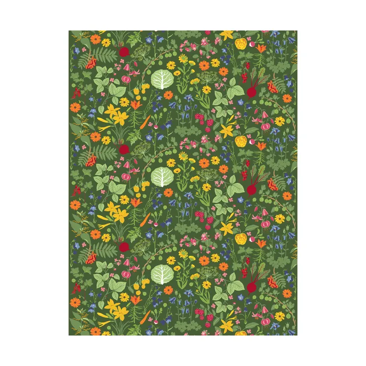Hedemora fabric - Green - Arvidssons Textil