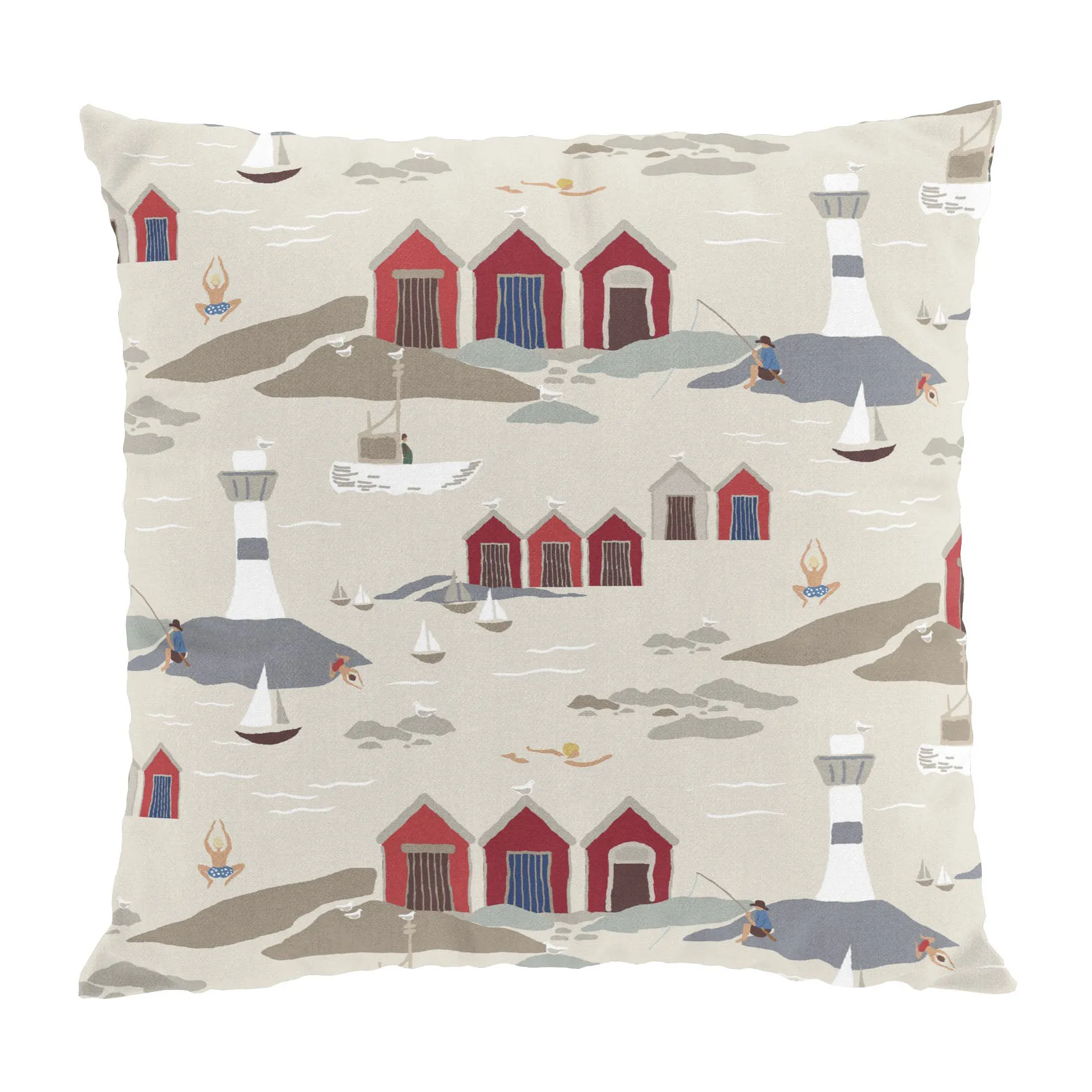 Kust cushion cover 47x47 cm, Beige Arvidssons Textil