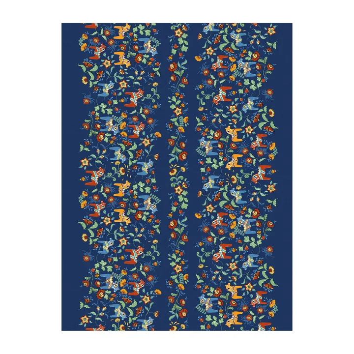 Leksand oilcloth - Blue - Arvidssons Textil