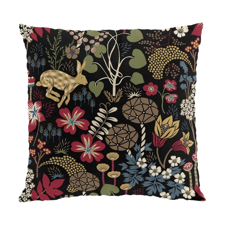 Lyckeflykt cushion cover 47x47 cm - Red-brown - Arvidssons Textil