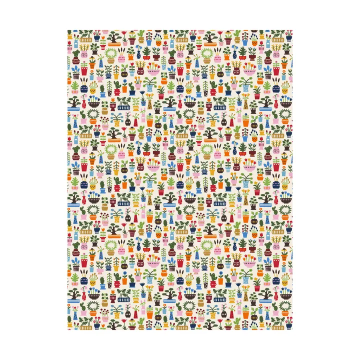 Orangeriet fabric - Multi - Arvidssons Textil