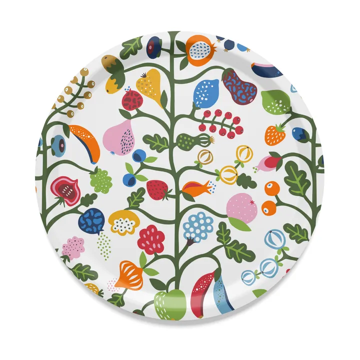 Orchard tray Ø31 cm - Multi - Arvidssons Textil
