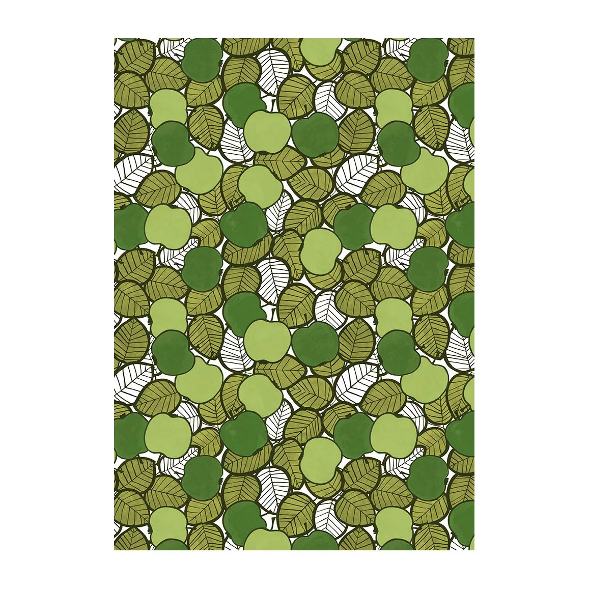 Päppel oilcloth, Green Arvidssons Textil