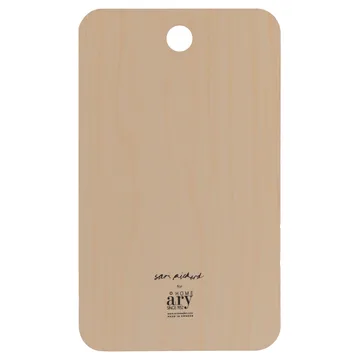 Pine Cone cutting board 20x34 cm - Cotton white - Åry Home