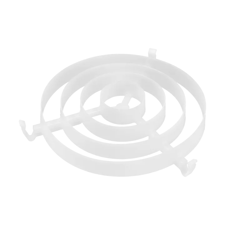 Bumling circular grid - White, ø19cm - Ateljé Lyktan