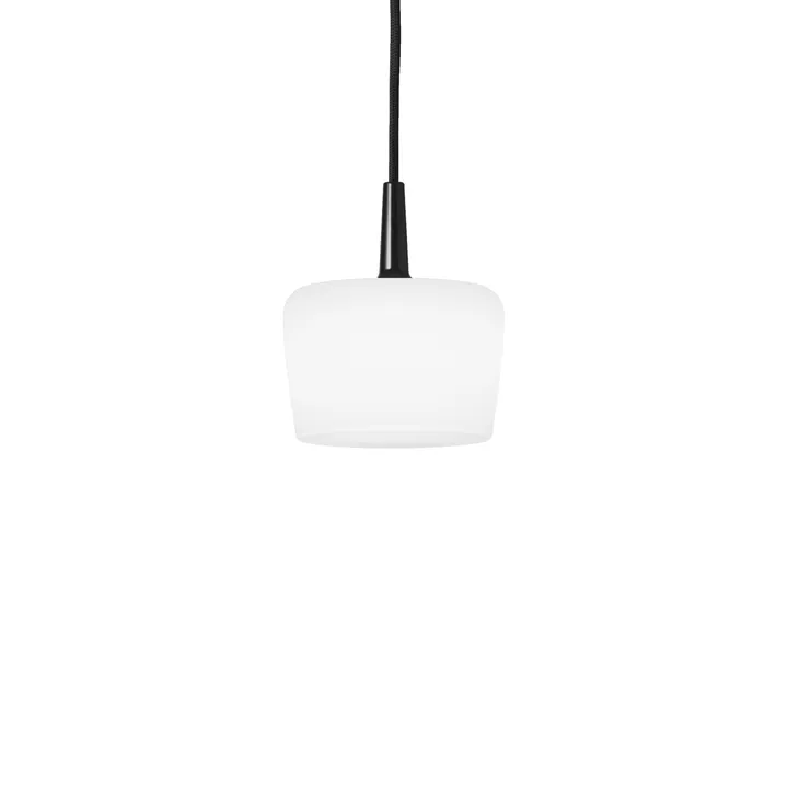 Riff Bowl pendant lamp - Black, large, led - Ateljé Lyktan