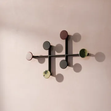 Afteroom coat hanger - black-brass - Audo Copenhagen