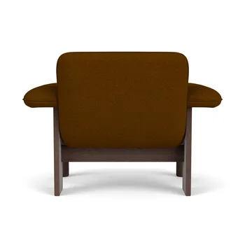 Brasilia armchair low back - Dark oak-Baru 0450 - Audo Copenhagen