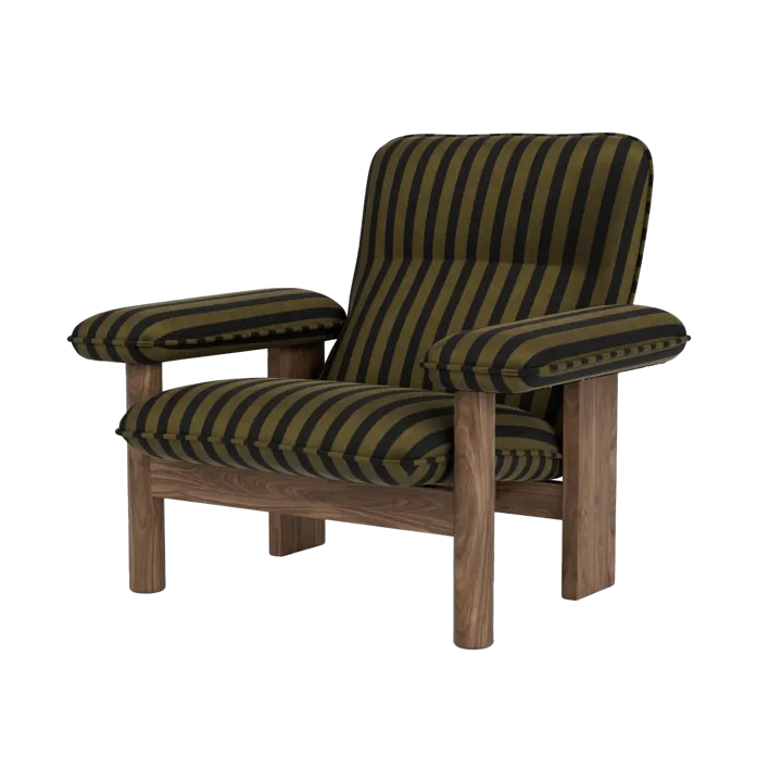 Brasilia armchair - Walnut-Cabanon soft - Audo Copenhagen