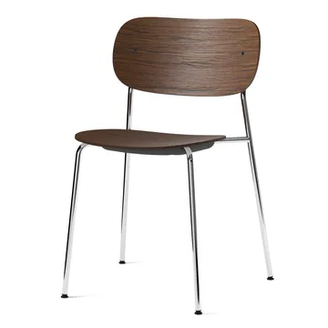 Co chair chromed legs - dark-stained oak - Audo Copenhagen