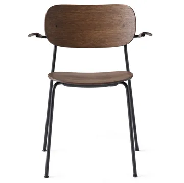 Co Chair dining chair with armrest - Dark stained oak - Audo Copenhagen