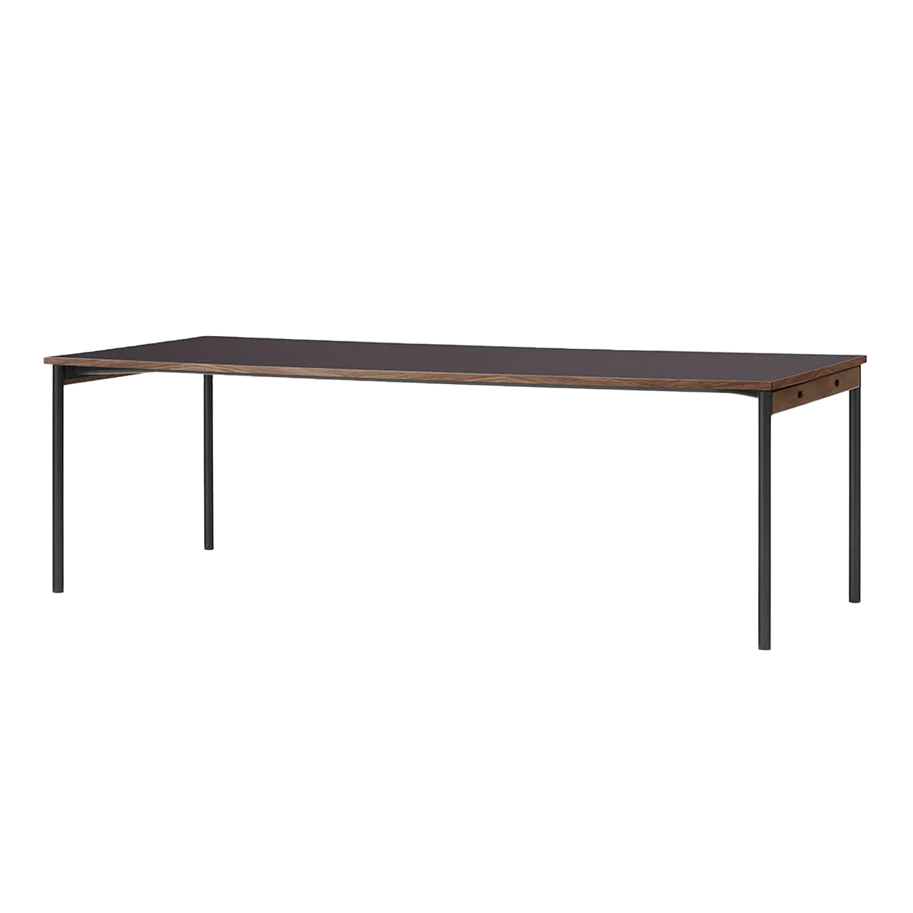 Co Table conference table 240x100cm, Black, laminate terra Audo Copenhagen
