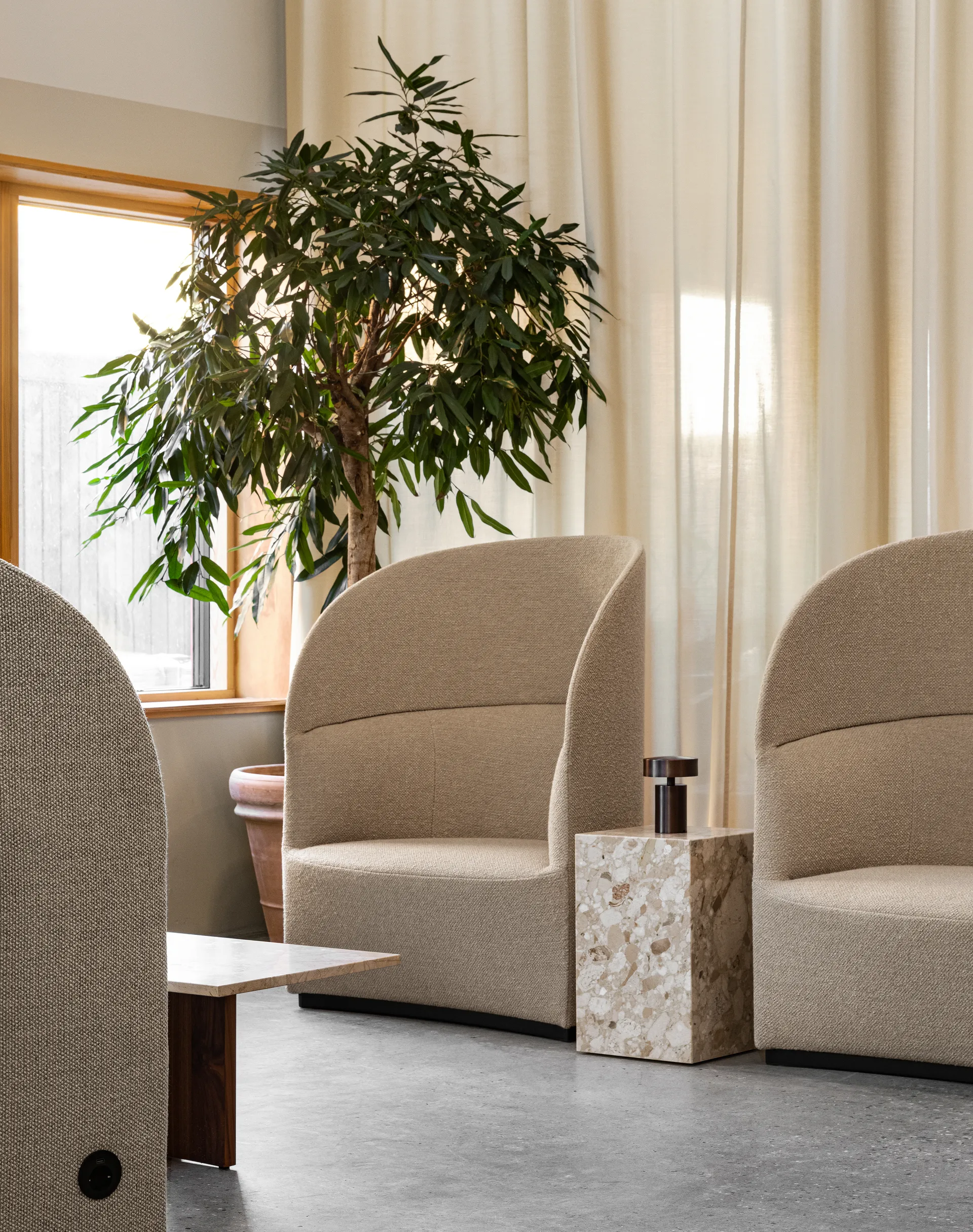 Column portable table lamp IP44, Bronze Audo Copenhagen