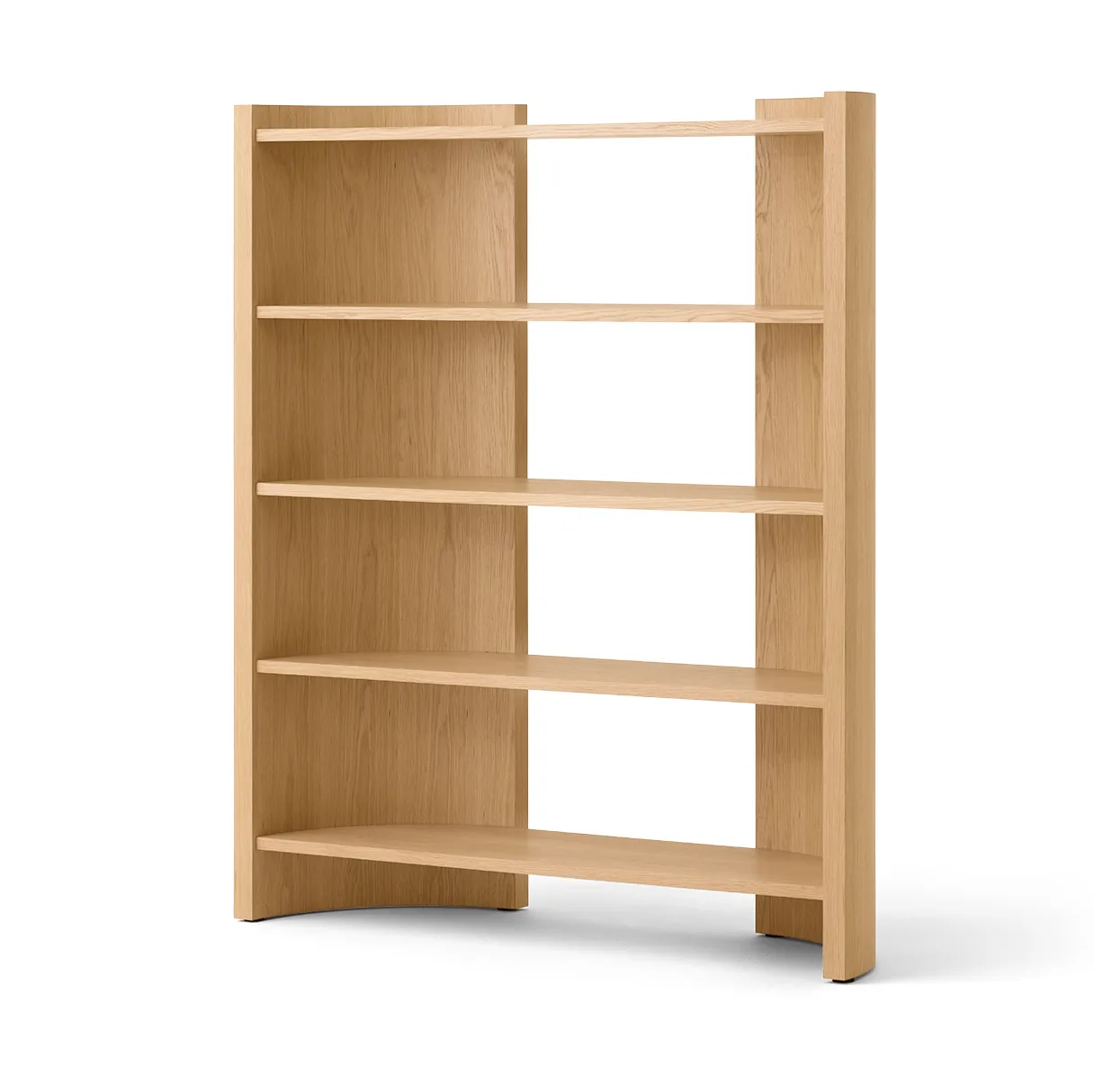 Crescent shelf, Untreated oak, 150x173 cm Audo Copenhagen