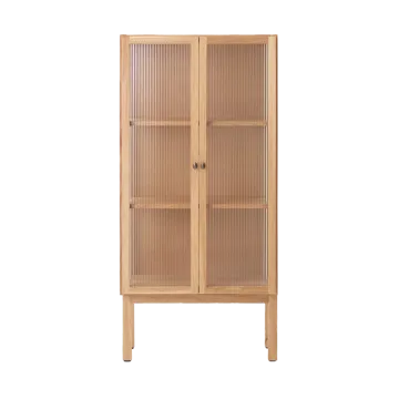 Curiosity cabinet with glass doors 143 cm - Oak - Audo Copenhagen