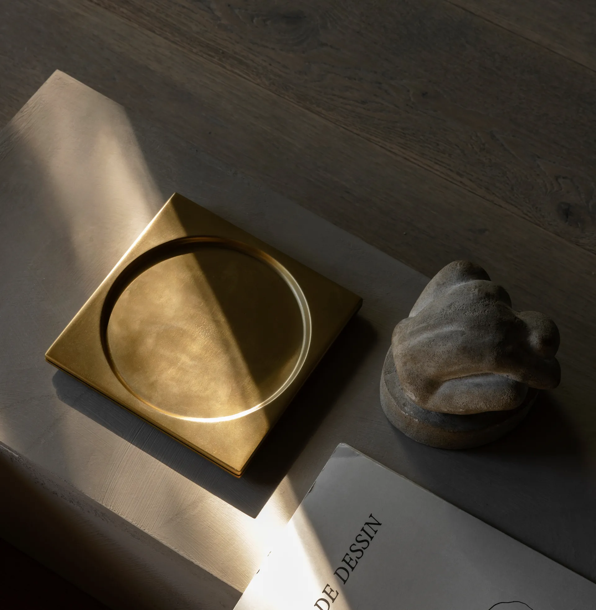 Divot tray, Brass Audo Copenhagen
