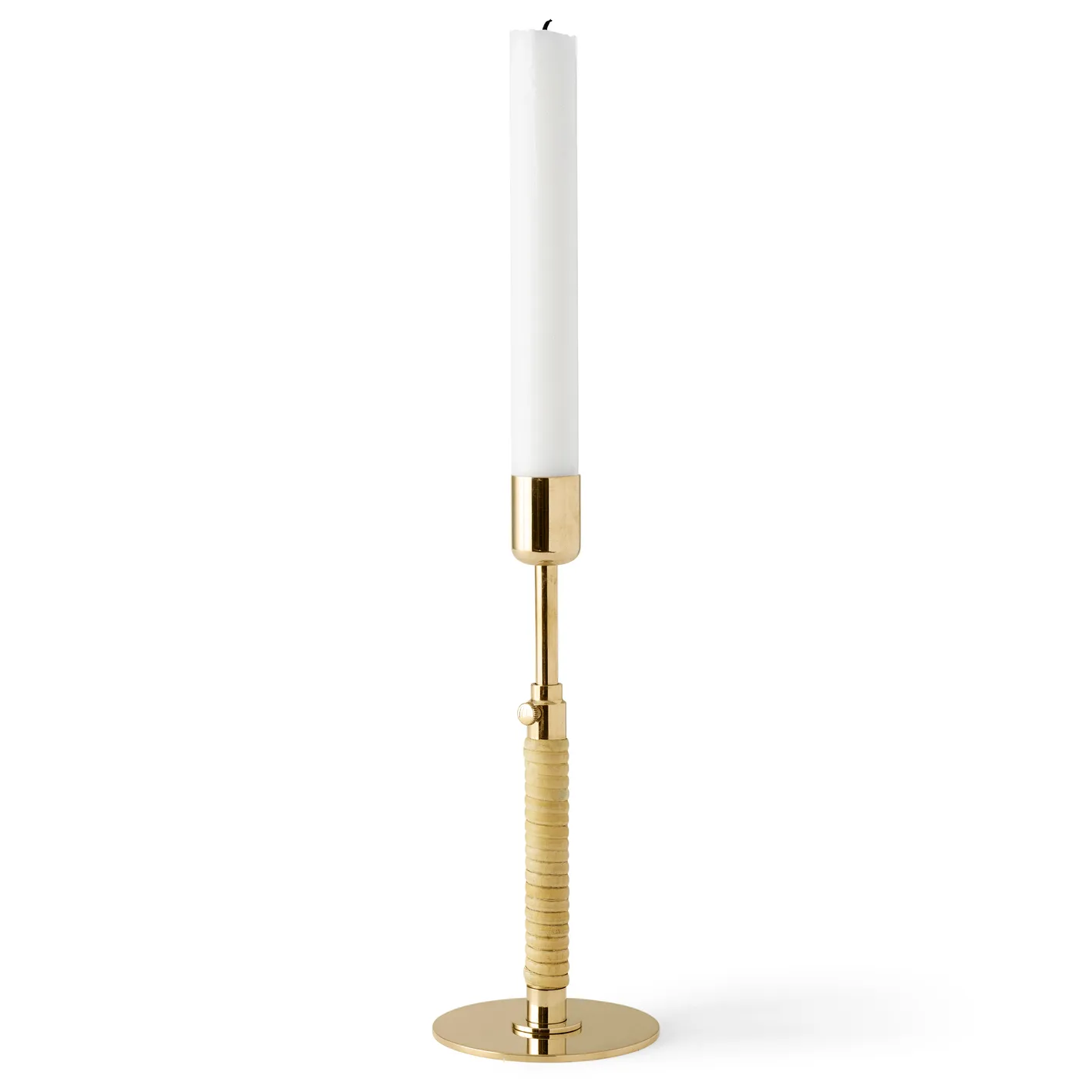 Duca candle sticks, Polished brass Audo Copenhagen