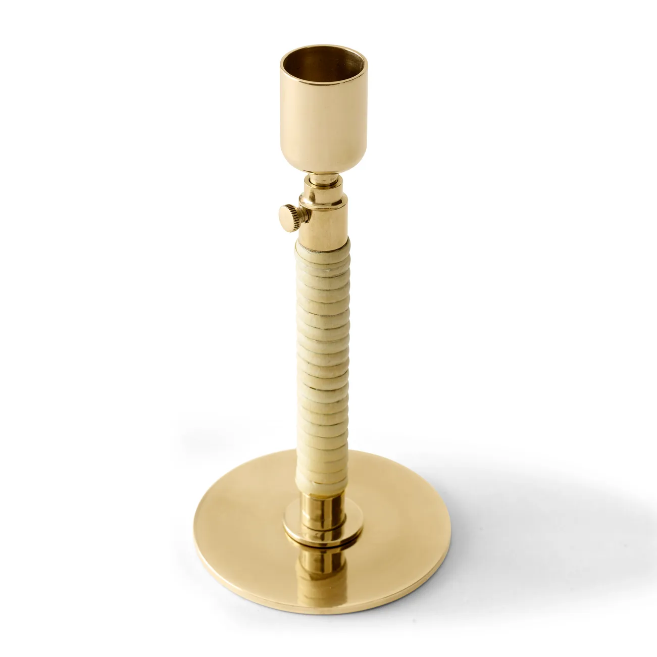 Duca candle sticks, Polished brass Audo Copenhagen