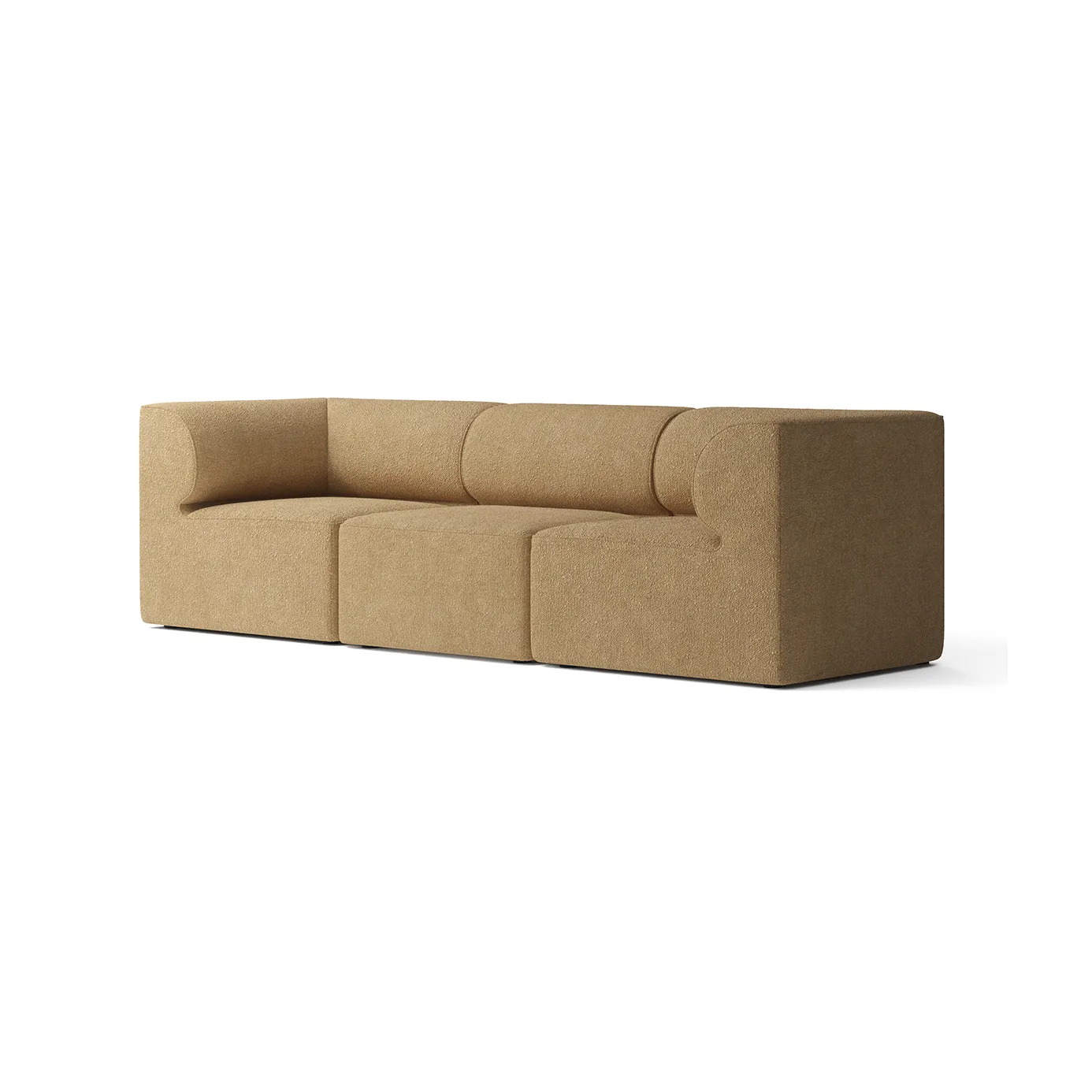 Eave 86 modular sofa configuration 2, Audo Bouclé 06 (Gold) Audo Copenhagen