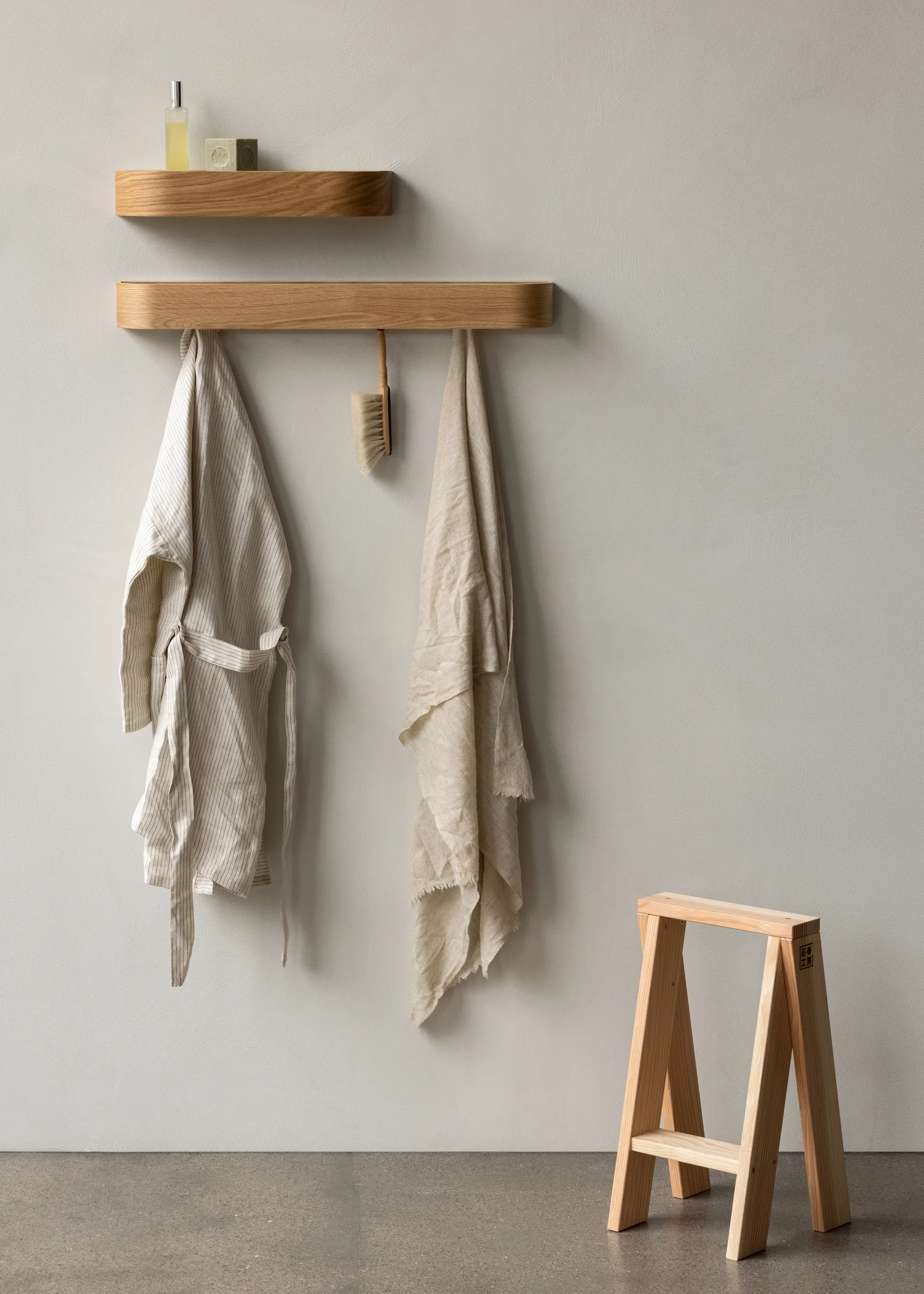 Epoch shelf 50 cm, Oak Audo Copenhagen