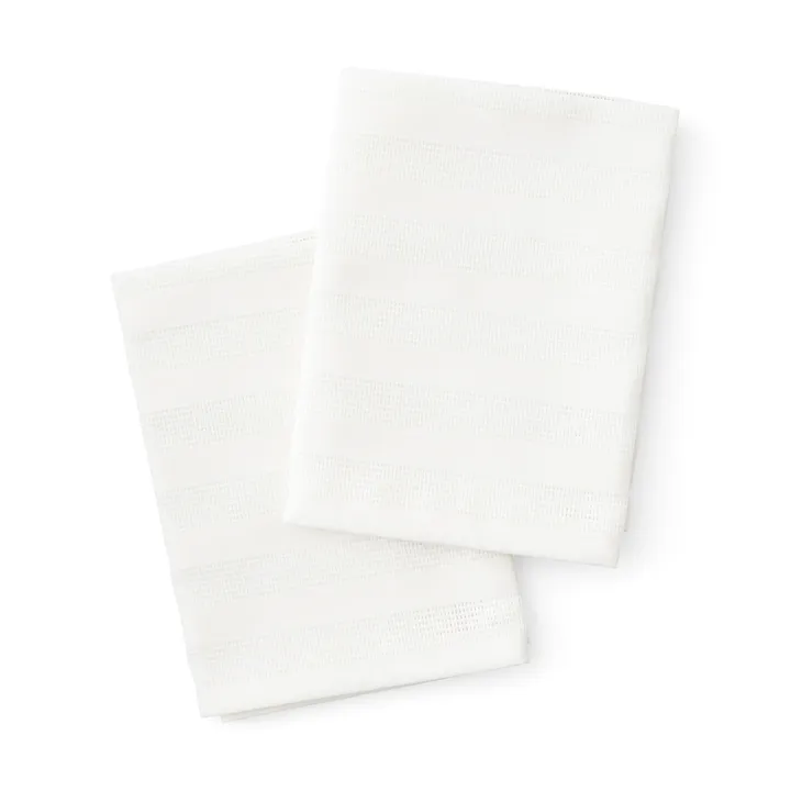 Graphium kitchen towel 40x64 cm 2-pack - Ecru - Audo Copenhagen
