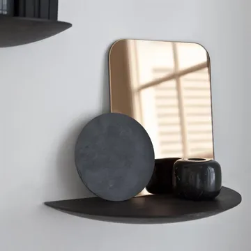 Gridy Fungi shelf black - medium - Audo Copenhagen