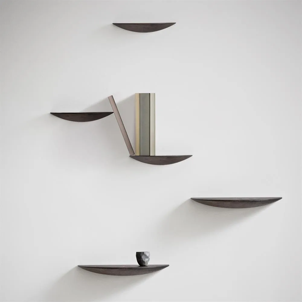 Gridy Fungi shelf dark oak, medium Audo Copenhagen