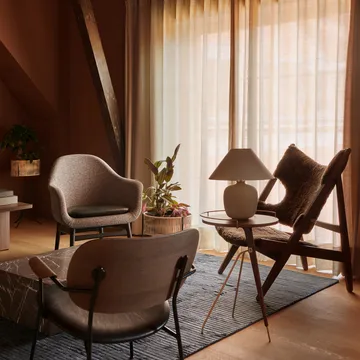 Houkime rug 170x240 cm - Midnight - Audo Copenhagen